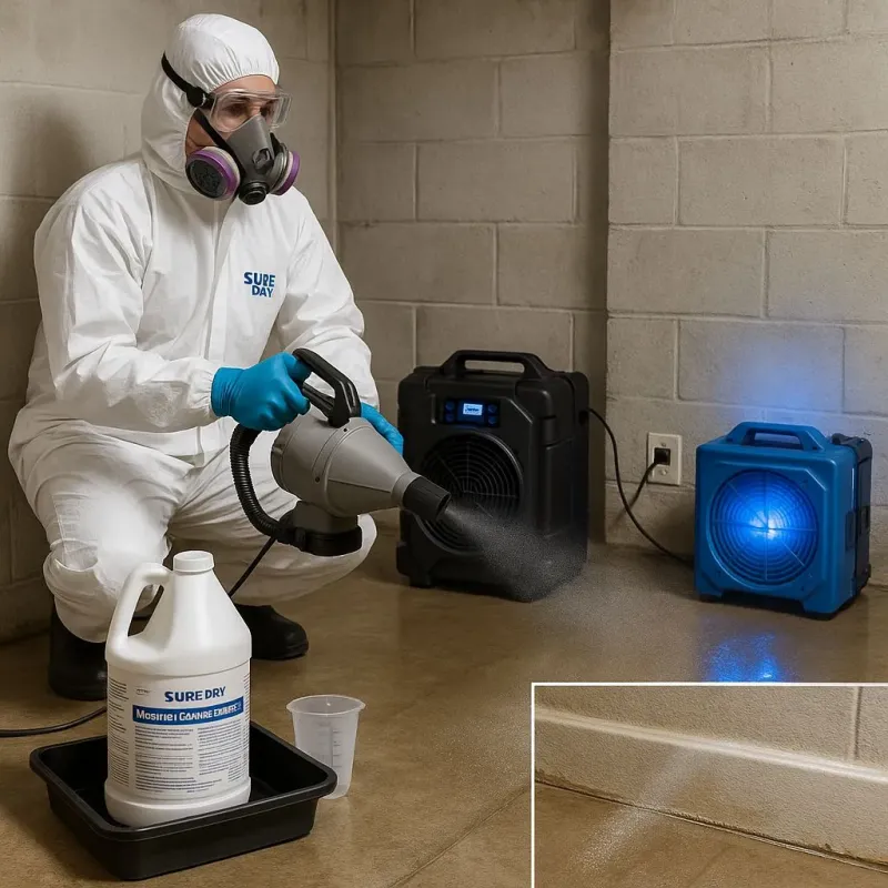 Sanitization and Odor Removal process in Henrico County, VA
