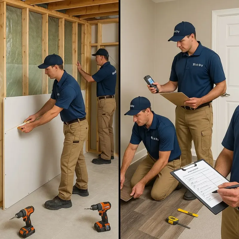 Repairs and Reconstruction process in Henrico County, VA
